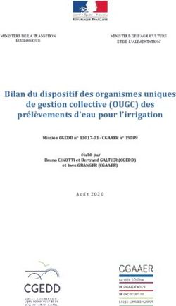 Bilan du dispositif des organismes uniques de gestion collective (OUGC) des pr&eacute;l&egrave;vements d'eau pour l'irrigation