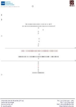 Présentation du Centre METICES - ULB