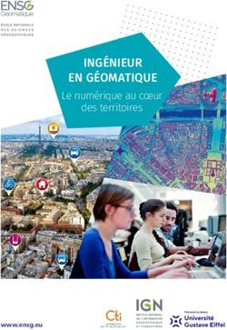 ING&Eacute;NIEUR EN G&Eacute;OMATIQUE - Le num&eacute;rique au coeur des territoires - www.ensg.eu