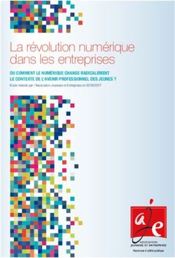 La révolution numérique dans les entreprises - ou comment le numérique change radicalement le contexte de l'avenir professionnel des jeunes ? ...