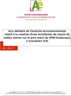 Avis délibéré de l'Autorité environnementale relatif à la création d'une installation de transit de sables inertes sur le port ouest du GPM ...