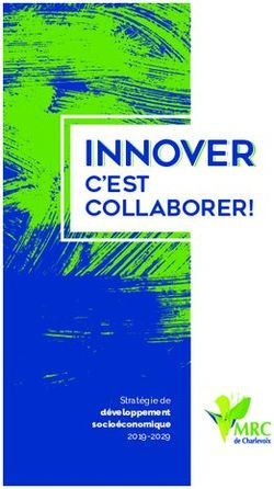 INNOVER C'EST COLLABORER! - Stratégie de développement socioéconomique 2019-2029