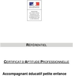 Accompagnant éducatif petite enfance - RÉFÉRENTIEL CERTIFICAT D'APTITUDE PROFESSIONNELLE - Eduscol