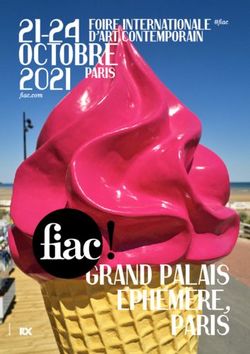 GRAND PALAIS Éphémère, FIAC 2021