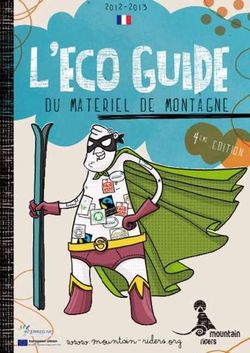 Du materiel de montagne 2012-2013 - www.mountain-riders.org - M ta ...