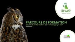 PARCOURS DE FORMATION - pour la transformation de votre Supply Chain - B2Wise