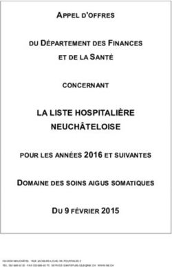 LA LISTE HOSPITALI&Egrave;RE NEUCH&Acirc;TELOISE - NE.ch