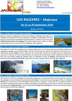ILES BALÉARES - Majorque - Du 22 au 29 Septembre 2018 - Archambault Travel