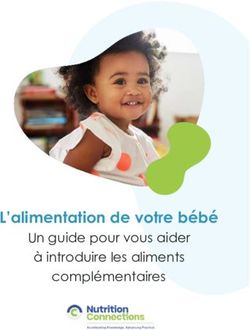 L'alimentation de votre b&eacute;b&eacute; - Un guide pour vous aider &agrave; introduire les aliments compl&eacute;mentaires