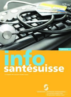 Info santésuisse 3/15 - Santésuisse
