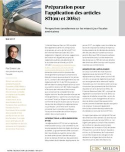 Préparation pour l'application des articles 871(m) et 305(c)