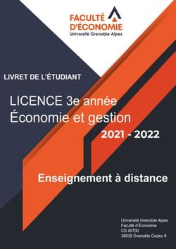 2021 2022 Facult&eacute; d'&eacute;conomie de Grenoble