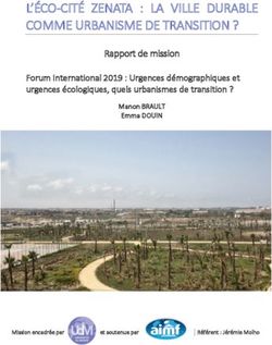 L'&Eacute;CO-CIT&Eacute; ZENATA : LA VILLE DURABLE COMME URBANISME DE TRANSITION ? - Urbanistes du Monde