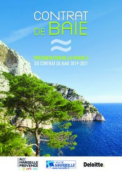 PRÉSENTATION DE LA PHASE 2 DU CONTRAT DE BAIE 2019-2021 - Marseille Provence