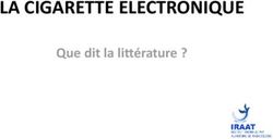 LA CIGARETTE ELECTRONIQUE - Que dit la litt&eacute;rature ?