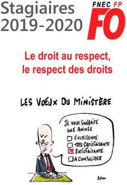 Stagiaires 2019-2020 Le droit au respect, le respect des droits - SNUDI-FO 94