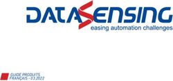 GUIDE PRODUITS FRANÇAIS 03.2022 - Datasensing