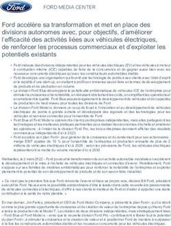 Ford acc&eacute;l&egrave;re sa transformation et met en place des divisions autonomes avec, pour objectifs, d'am&eacute;liorer l'efficacit&eacute; des activit&eacute;s li&eacute;es aux ...