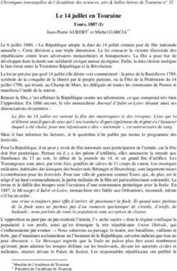 Le 14 juillet en Touraine