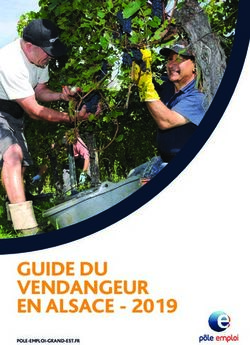 GUIDE DU VENDANGEUR EN ALSACE 2019 - POLE-EMPLOI-GRAND-EST.FR - Pôle emploi