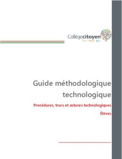 Guide méthodologique technologique - Procédures, trucs et astuces technologiques Élèves
