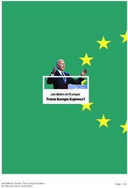Trans Europe Express ? - Joe Biden et l'Europe - Laure Pallez