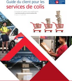 Services de colis Guide du client pour les - Consultez le Guide et ses modifications à postescanada.ca/servicesdecolis.