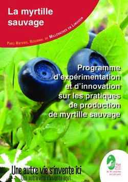 La myrtille sauvage - Programme d'exp&eacute;rimentation et d'innovation sur les pratiques de production de myrtille sauvage - PNR Millevaches