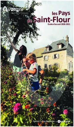 De Saint-Flour les Pays - Guide d'accueil 2020-2021