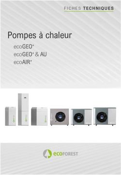 POMPES À CHALEUR ECOGEO+ ECOGEO+ & AU ECOAIR+ - FICHES TECHNIQUES - ECOFOREST