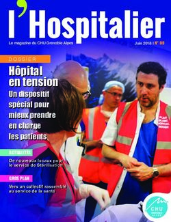 H&ocirc;pital en tension Un dispositif sp&eacute;cial pour mieux prendre en charge les patients - Fonds de dotation CHUGA