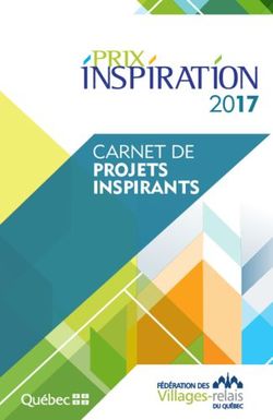 CARNET DE PROJETS INSPIRANTS - Ministère ...