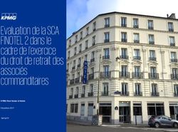 Evaluation de la SCA FINOTEL 2 dans le cadre de l'exercice du droit de retrait des associés commanditaires