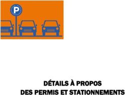DÉTAILS À PROPOS DES PERMIS ET STATIONNEMENTS - CIUSSS de l ...