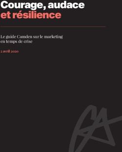 Courage, audace et r&eacute;silience - Le guide Camden sur le marketing en temps de crise - Camden Publicit&eacute;