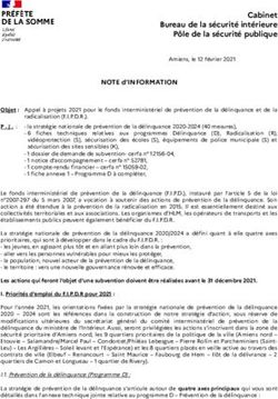 Cabinet Bureau de la sécurité intérieure Pôle de la sécurité publique