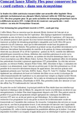 Comcast lance Xfinity Flex pour conserver les " cord cutters " dans son écosystème - Insight NPA