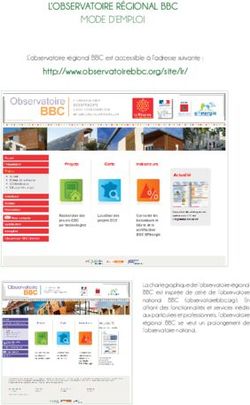 L'OBSERVATOIRE R&Eacute;GIONAL BBC - MODE D'EMPLOI