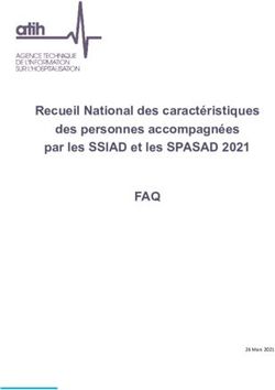 FAQ Recueil National des caractéristiques des personnes accompagnées par les SSIAD et les SPASAD 2021 - ATIH