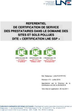 REFERENTIEL DE CERTIFICATION DE SERVICE DES PRESTATAIRES DANS LE DOMAINE DES SITES ET SOLS POLLUES DITE " CERTIFICATION LNE SSP "