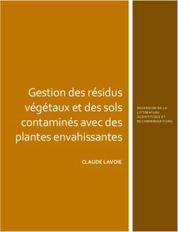 Gestion des r&eacute;sidus v&eacute;g&eacute;taux et des sols contamin&eacute;s avec des plantes envahissantes - CLAUDE LAVOIE