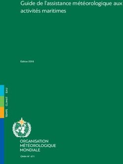 Guide de l'assistance météorologique aux activités maritimes - Édition 2018 - OMM-N 471 - WMO Library