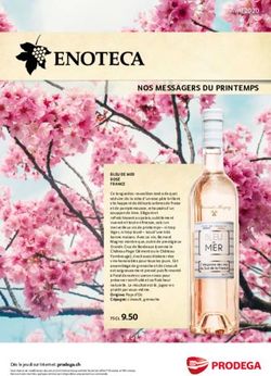 NOS MESSAGERS DU PRINTEMPS - Transgourmet
