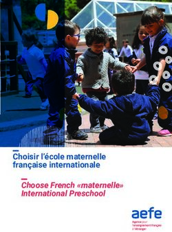 Choisir l'&eacute;cole maternelle fran&ccedil;aise internationale - Choose French "maternelle" International Preschool
