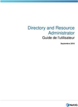 Directory and Resource Administrator - Guide de l'utilisateur Septembre 2018 - NetIQ