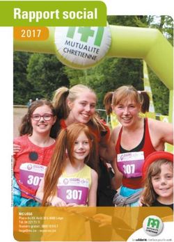 Rapport social 2017 - Mutualité chrétienne