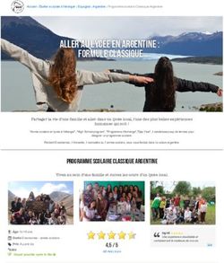 FORMULE CLASSIQUE Aller au lycée en Argentine : WEP