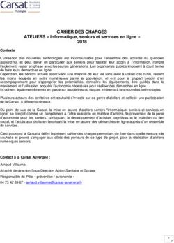 CAHIER DES CHARGES ATELIERS " Informatique, seniors et services en ligne " - Carsat ...
