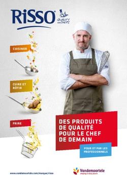 DES PRODUITS DE QUALIT&Eacute; POUR LE CHEF DE DEMAIN - CUISINER CUIRE ET R&Ocirc;TIR FRIRE - Vandemoortele