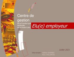 Centre de gestion de la Haute-Loire Elu(e) employeur - Juillet 2021 - AMF43